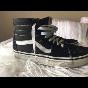 High Top Black Vans